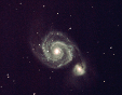 Strudelgalaxie M51 23.06.2016 1000mm